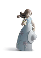Little Violet Girl Figurine